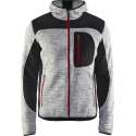 Blaklader Gebreid vest met softshell 4930-2117 - Mannen - Dark Navy/Zwart - S
