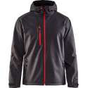 Blåkläder 4949-2517 Softshell Jack Donkergrijs/Rood maat 4XL