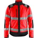 Blåkläder 4888-2524 Fleecejack High Vis Fluor Rood/Zwart maat L