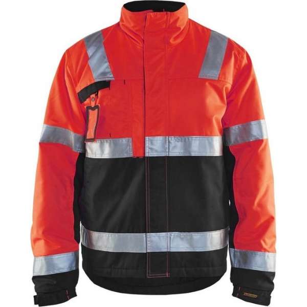 Blåkläder 4862-1811 Winterjas High Vis Rood/Zwart maat M Blåkläder 4862-1811 Winterjas High Vis Rood/Zwart maat M