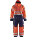 Blåkläder 6763-1977 Winteroverall High Vis Oranje/Marineblauw maat 50