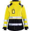 Blåkläder 4904-1987 Dames Shell jack High Vis Geel/Zwart maat XS