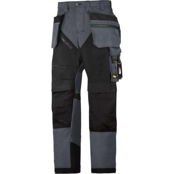 Snickers Ruffwork werkbroek 6202-5804 SteelGrey/Black mt.56 Snickers Ruffwork werkbroek 6202-5804 SteelGrey/Black mt.56