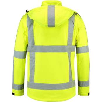 Tricorp Soft shell jack RWS - Workwear - 403003 - Fluor Geel - maat M