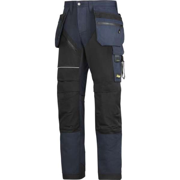 Snickers Ruffwork werkbroek 6202-9504 Navy/Black mt.58 Snickers Ruffwork werkbroek 6202-9504 Navy/Black mt.58