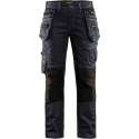 Blaklader Dames Werkbroeken 79901141 Dames Werkbroek X1900 Marineblauw/ZwartNL:34 BE:34