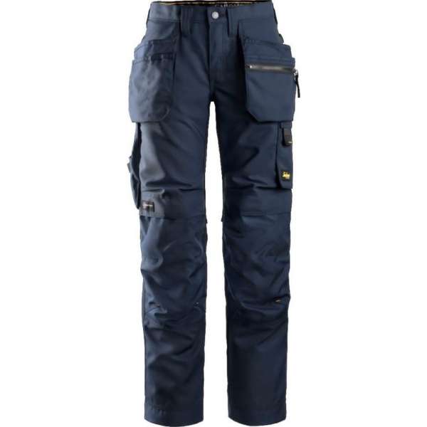 Snickers AllroundWork Dames Werkbroek+ Holsterzakken 6701 - Vrouwen - Navy/Zwart - 48 Snickers AllroundWork Dames Werkbroek+ Holsterzakken 6701 - Vrouwen - Navy/Zwart - 48