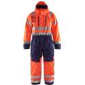 Blaklader Winteroverall High Vis - High Vis Oranje/Marineblauw - D112