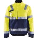 Blåkläder 4862-1811 Winterjas High Vis Geel/Marineblauw maat XXXL