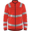 Blåkläder 4941-1010 Microfleecevest High Vis Fluor Rood maat S
