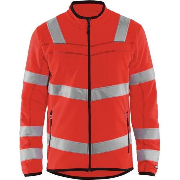 Blåkläder 4941-1010 Microfleecevest High Vis Fluor Rood maat S Blåkläder 4941-1010 Microfleecevest High Vis Fluor Rood maat S