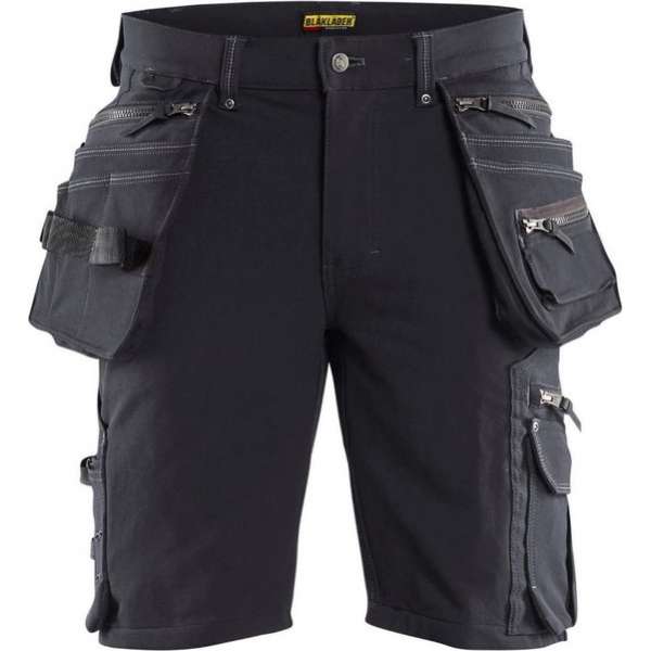 Blaklader Short 4-weg stretch X1900 - Donkergrijs/Zwart - C52 Blaklader Short 4-weg stretch X1900 - Donkergrijs/Zwart - C52