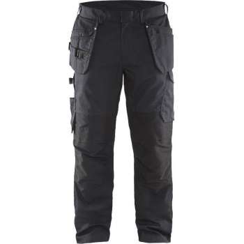 Blaklader Service Werkbroek stretch 1496-1330 - Mannen - Zwart/Geel - 56