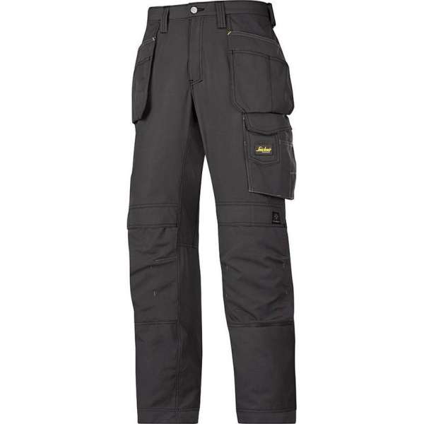 Snickers werkbroek Rip-Stop - 3213-0404 - zwart/zwart - maat 52 Snickers werkbroek Rip-Stop - 3213-0404 - zwart/zwart - maat 52