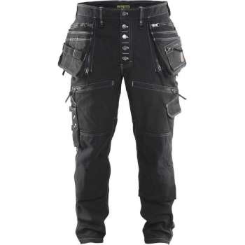 Blaklader Baggy denim stretch X1900 - Zwart - D84