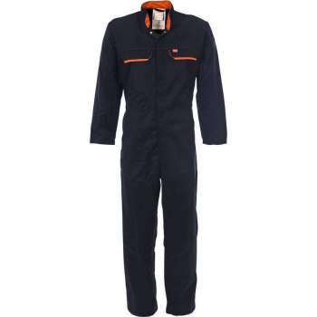 Havep Overall Protector Marineblauw/oranje Mt 52