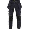 Blaklader Werkbroek denim stretch X1900 - Marineblauw/Zwart - C156
