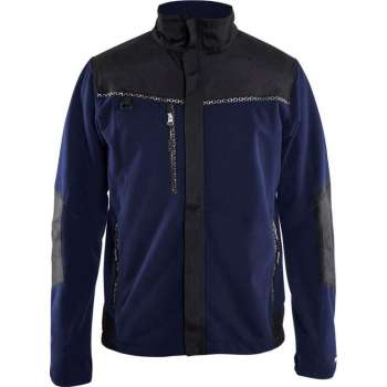 Blåkläder 4955-2524 Fleece jack functioneel Marineblauw/Zwart maat 4XL
