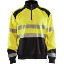 Blaklader Sweatshirt halve rits High Vis - High Vis Geel/Zwart - 3XL