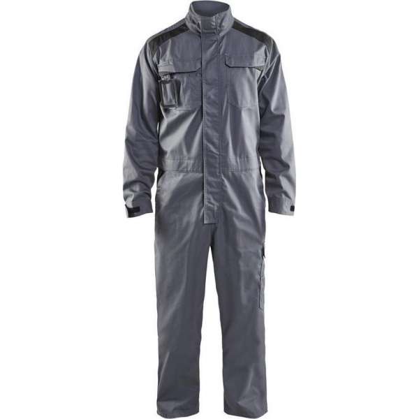 Blåkläder 6054-1800 Overall Industrie Grijs/Zwart maat 60 Blåkläder 6054-1800 Overall Industrie Grijs/Zwart maat 60