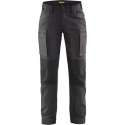 Blaklader Service Werkbroek Dames stretch 7159-1146 - Vrouwen - Donkergrijs/Zwart - 50