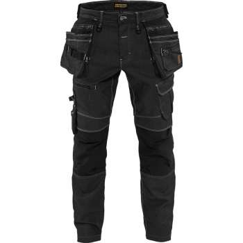Blaklader Werkbroek denim stretch X1900 - Zwart - D96