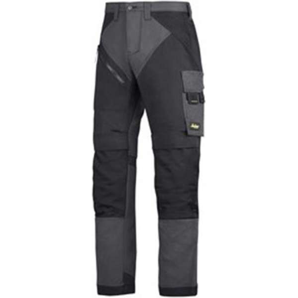 Snickers RuffWork werkbroek 6303-5804 SteelGrey/Black mt.60 Snickers RuffWork werkbroek 6303-5804 SteelGrey/Black mt.60