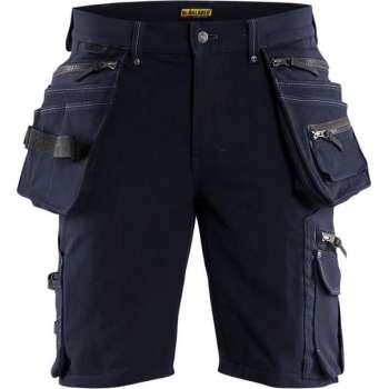 Blaklader Short 4-weg stretch X1900 - Donker marineblauw/Zwart - C50