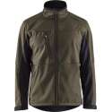 Blaklader Softshell Jack 4950-2516 - Mannen - Groen/Zwart - S