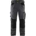 Blåkläder Werkbroek zonder spijkerzakken 1556 Medium Grijs/Zwart Maat - C46