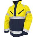 Blåkläder 4819-1977 Dames winterjas High Vis Geel/Marineblauw maat S