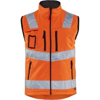 Blaklader Softshell vest High Vis - High Vis Oranje - XL