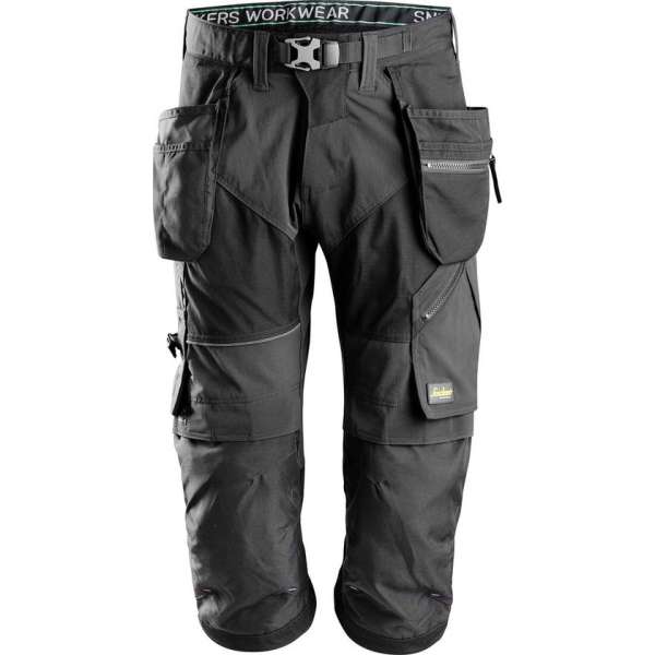 Snickers Workwear FW Pirate Broek+ HP Zwart 48 69050404048 Snickers Workwear FW Pirate Broek+ HP Zwart 48 69050404048
