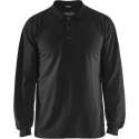Blåkläder 3374-1726 Vlamvertragende Piqué Polo Zwart maat M