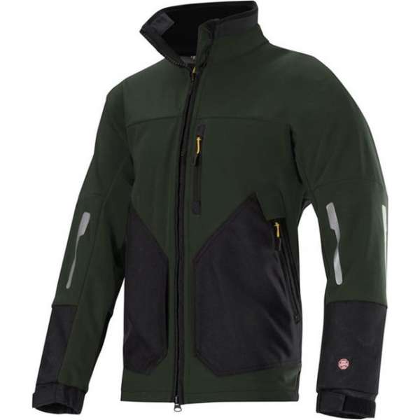 Snickers WINDSTOPPER Soft Shell Jack - 8888-3204 - Groen/Zwart - maat M Snickers WINDSTOPPER Soft Shell Jack - 8888-3204 - Groen/Zwart - maat M