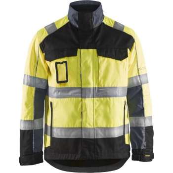 Blaklader Jack. Ongevoerd High Vis - High Vis Geel/Zwart - 3XL