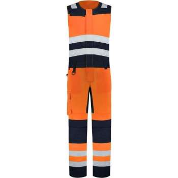 Tricorp Bodybroek High Vis Bicolor 753007 - Mannen - Oranje/Ink - 46