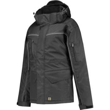 Tricorp midi parka canvas - Workwear - 402007 - donkergrijs - maat M