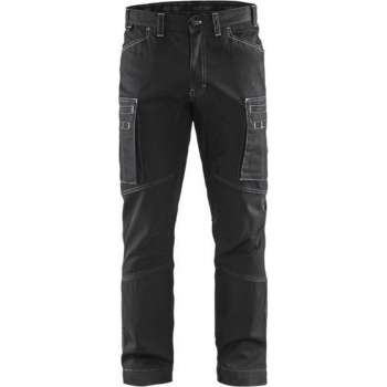 Blaklader BlÕklõder Service Werkbroek denim stretch zwart - maat C50