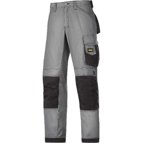 Snickers werkbroek Rip-Stop - 3313-1804 - grijs/zwart - maat 48 Snickers werkbroek Rip-Stop - 3313-1804 - grijs/zwart - maat 48