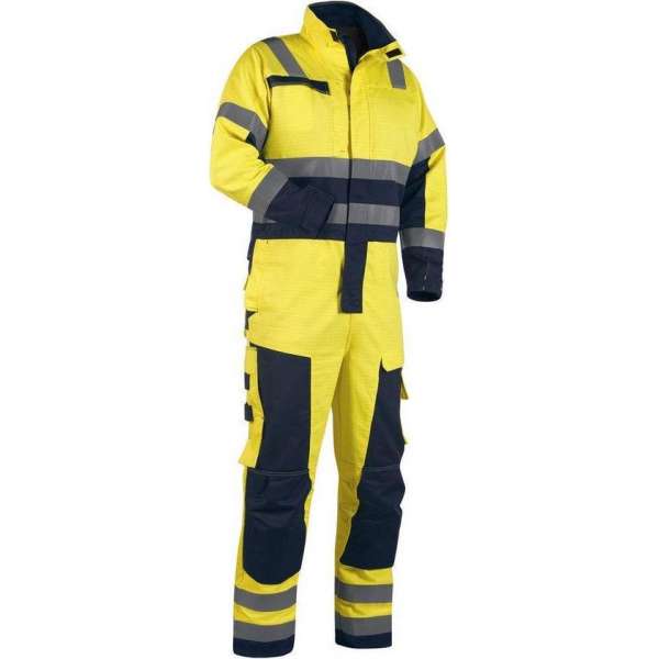 Blåkläder 6378-1506 Multinorm overall Geel/Marineblauw maat 46 Blåkläder 6378-1506 Multinorm overall Geel/Marineblauw maat 46