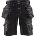 Blaklader BlÕklõder Short Denim Stretch X1900 zwart - maat C50