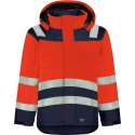 Tricorp Midi Parka High Vis Bicolor 403023 - Mannen - Rood/Ink - L