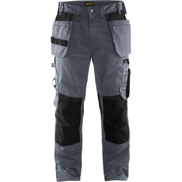 Blaklader Werkbroek met spijkerzakken - Grijs/Zwart - C154 Blaklader Werkbroek met spijkerzakken - Grijs/Zwart - C154