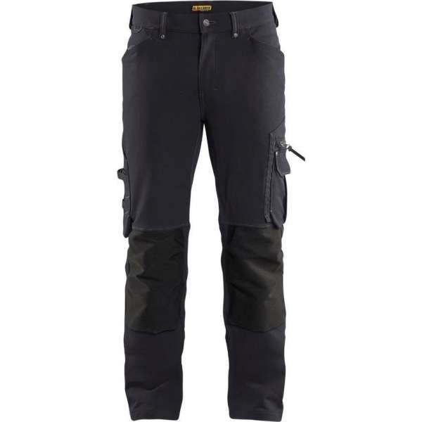 Blaklader Werkbroek 4-weg stretch X1900 zonder spijkerzakken - Donkergrijs/Zwart - C148 Blaklader Werkbroek 4-weg stretch X1900 zonder spijkerzakken - Donkergrijs/Zwart - C148