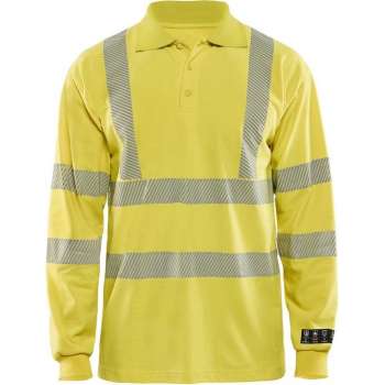 Blåkläder 3439-1726 Multinorm Piqué polo Geel maat 4XL