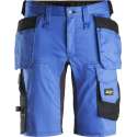 Snickers Korte Broek AllroundWork Stretch Holsterzakken 6141 - Mannen - Kobaltblauw/Zwart - 46