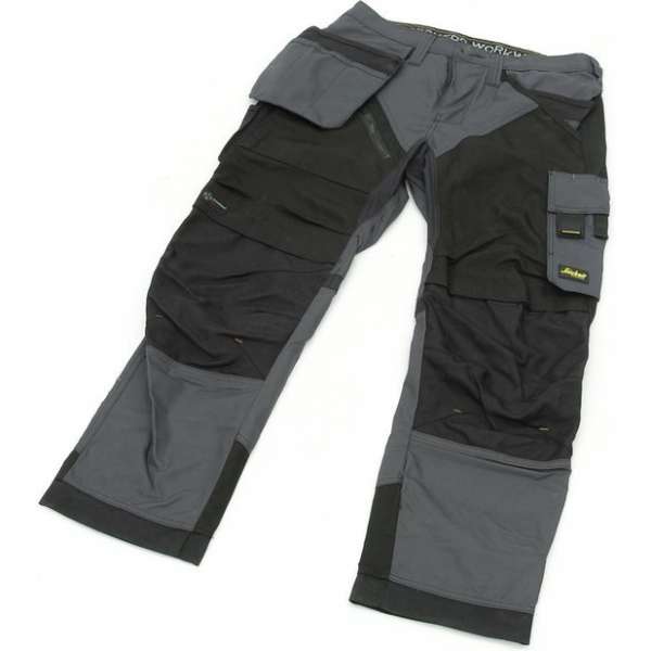 Snickers Ruffwork werkbroek 6203-5804 Steelgrey/Black mt.56 Snickers Ruffwork werkbroek 6203-5804 Steelgrey/Black mt.56