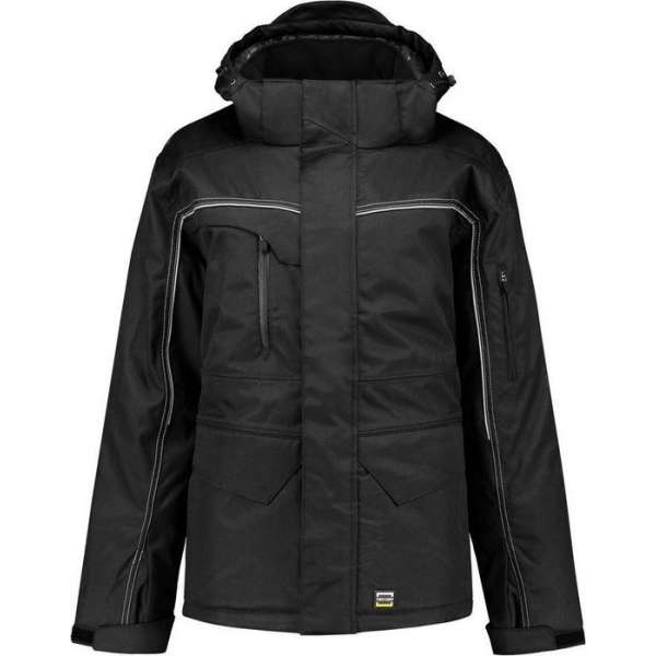 Tricorp midi parka canvas - Workwear - 402007 - zwart - maat 5XL Tricorp midi parka canvas - Workwear - 402007 - zwart - maat 5XL