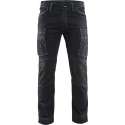 Blaklader BlÕklõder Service Werkbroek denim stretch zwart - maat C48